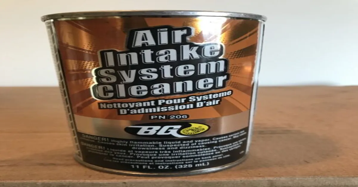bg air intake cleaner