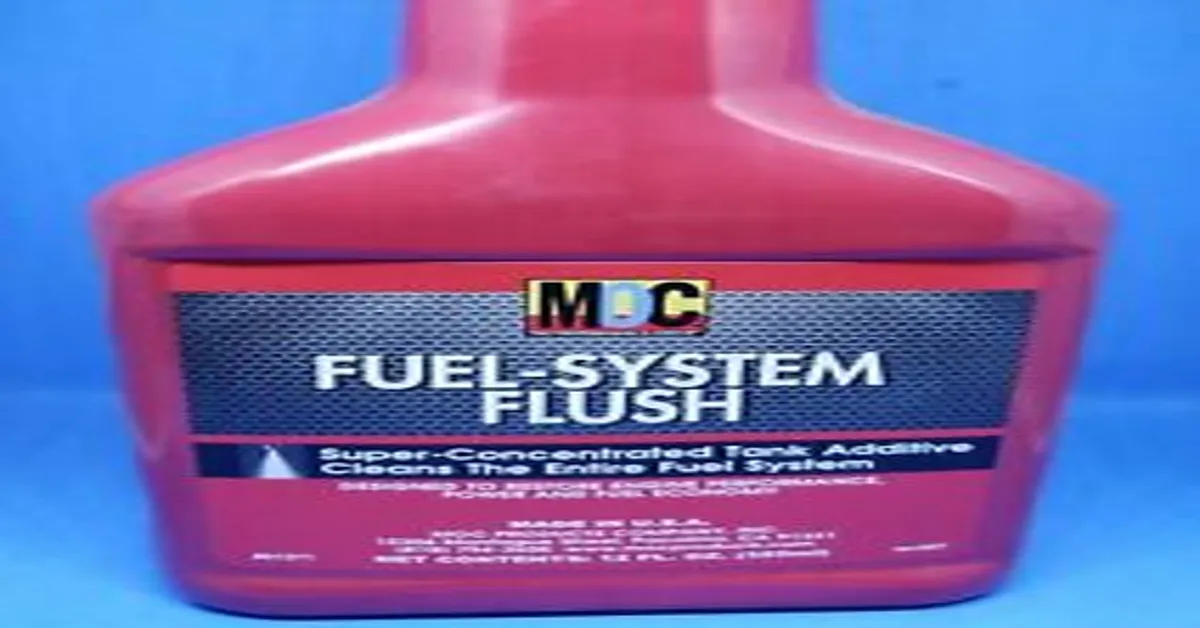 moc fuel system flush